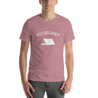 Outdoorsy Camping Short-Sleeve Unisex Men's HEATHER T-Shirt