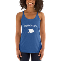 Outdoorsy Camping Women's Racerback Tank