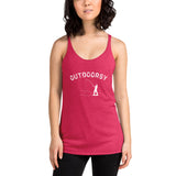 Outdoorsy Fishing Women's Racerback Tank