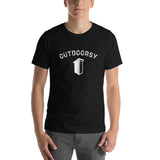 Outdoorsy Outhouse HEATHER Short-Sleeve Unisex Men's T-Shirt