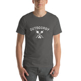 Outdoorsy Campfire Short-Sleeve Unisex Men's T-Shirt