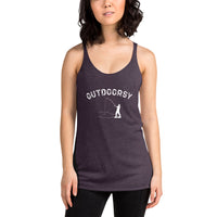 Outdoorsy Fishing Women's Racerback Tank