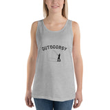 Outdoorsy Fishing Unisex Women's Tank Top
