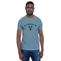 Outdoorsy AF Campfire Men's Short Sleeve Unisex T-Shirt