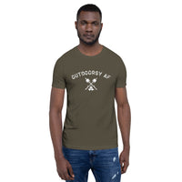 Outdoorsy AF Campfire Men's Short Sleeve Unisex T-Shirt