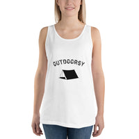 Outdoorsy Camping Unisex Women's Tank Top