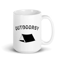 Outdoosy Camping 15oz Left Handed Mug