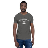 Outdoorsy AF Campfire Men's Short Sleeve Unisex T-Shirt