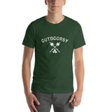 Outdoorsy Campfire Short-Sleeve Unisex Men's T-Shirt