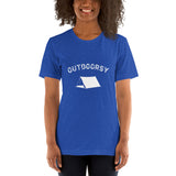 Outdoorsy Camping HEATHER Short-Sleeve Unisex Women's T-Shirt