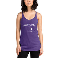 Outdoorsy Fishing Women's Racerback Tank