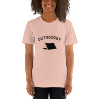 Outdoorsy Camping HEATHER Short-Sleeve Unisex Women's T-Shirt