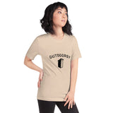 Outdoorsy Outhouse HEATHER Short-Sleeve Unisex Women's T-Shirt