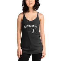 Outdoorsy Fishing Women's Racerback Tank