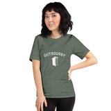 Outdoorsy Outhouse HEATHER Short-Sleeve Unisex Women's T-Shirt