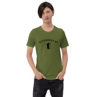 Outdoorsy AF Outhouse Men's Short-Sleeve Unisex T-Shirt