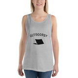 Outdoorsy Camping Unisex Women's Tank Top