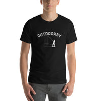 Outdoorsy Fishing Short-Sleeve Unisex Men's T-Shirt