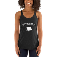 Outdoorsy Camping Women's Racerback Tank