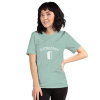 Outdoorsy Outhouse HEATHER Short-Sleeve Unisex Women's T-Shirt