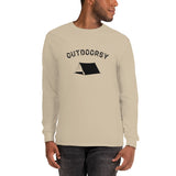 Outdoorsy Camping Long Sleeve Men's T-Shirt