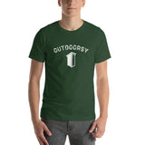 Outdoorsy Outhouse Short-Sleeve Unisex Mens T-Shirt