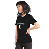 Outdoorsy Outhouse HEATHER Short-Sleeve Unisex Women's T-Shirt