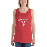 Outdoorsy Campfire Unisex Women's Tank Top