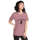 Outdoorsy Outhouse HEATHER Short-Sleeve Unisex Women's T-Shirt