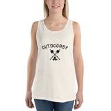 Outdoorsy Campfire Unisex Women's Tank Top