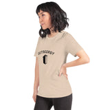 Outdoorsy Outhouse HEATHER Short-Sleeve Unisex Women's T-Shirt