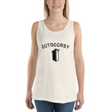 Outdoorsy Outhouse Unisex Womens Tank Top