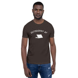 Outdoorsy AF Camping Men's Short-Sleeve Unisex T-Shirt