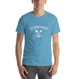 Outdoorsy Campfire Short-Sleeve Unisex Men's T-Shirt