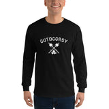 Outdoorsy Campfire Long Sleeve Men's T-Shirt