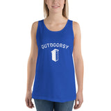 Outdoorsy Outhouse Unisex Womens Tank Top