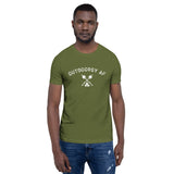 Outdoorsy AF Campfire Men's Short Sleeve Unisex T-Shirt