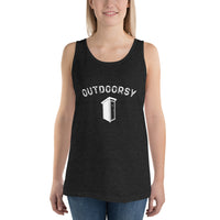 Outdoorsy Outhouse Unisex Womens Tank Top