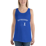 Outdoorsy Fishing Unisex Women's Tank Top