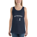 Outdoorsy Fishing Unisex Women's Tank Top