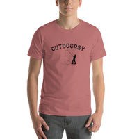 Outdoorsy Fishing Short-Sleeve Unisex Men's T-Shirt