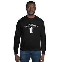 Outdoorsy Outhouse Unisex Men's Crewneck Sweatshirt