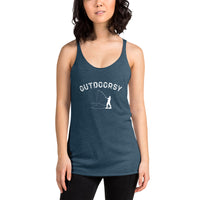 Outdoorsy Fishing Women's Racerback Tank