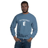 Outdoorsy Outhouse Unisex Men's Crewneck Sweatshirt