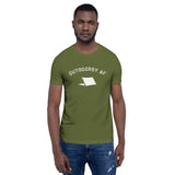 Outdoorsy AF Camping Men's Short-Sleeve Unisex T-Shirt