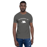 Outdoorsy AF Camping Men's Short-Sleeve Unisex T-Shirt