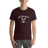 Outdoorsy Campfire Short-Sleeve Unisex Men's T-Shirt