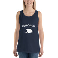 Outdoorsy Camping Unisex Women's Tank Top