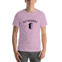 Outdoorsy Outhouse HEATHER Short-Sleeve Unisex Men's T-Shirt