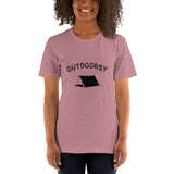 Outdoorsy Camping HEATHER Short-Sleeve Unisex Women's T-Shirt